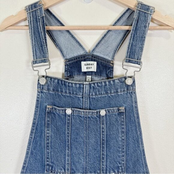Aritzia Womens Size Xsmall Sunday Best Overheard  Overalls - Picture 4 of 16